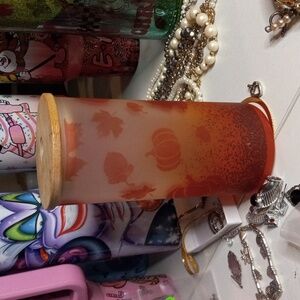 giveaway fall cup glass 20oz